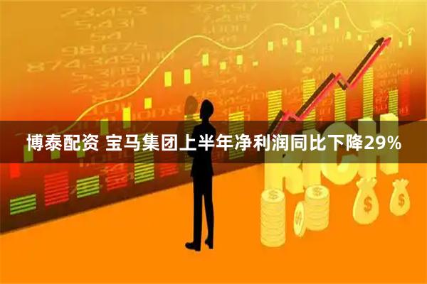 博泰配资 宝马集团上半年净利润同比下降29%